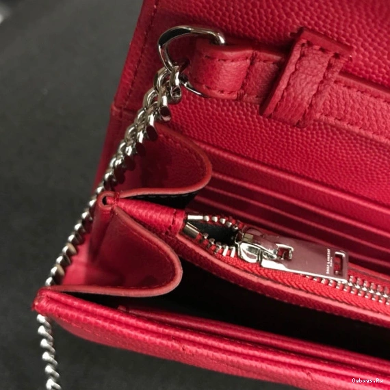 YSL CHAIN CASSANDRE MATELASSÉ WALLET 0710